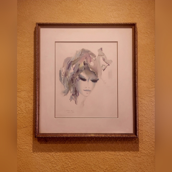 Rare & Original Hand Signed Shan Merry Artist Proof Seriolithograph Framed Art - Picture 1 of 5